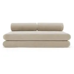 INNOVATION LIVING Schlafsofa Circlus mit Rückenpolster Stoff Beige