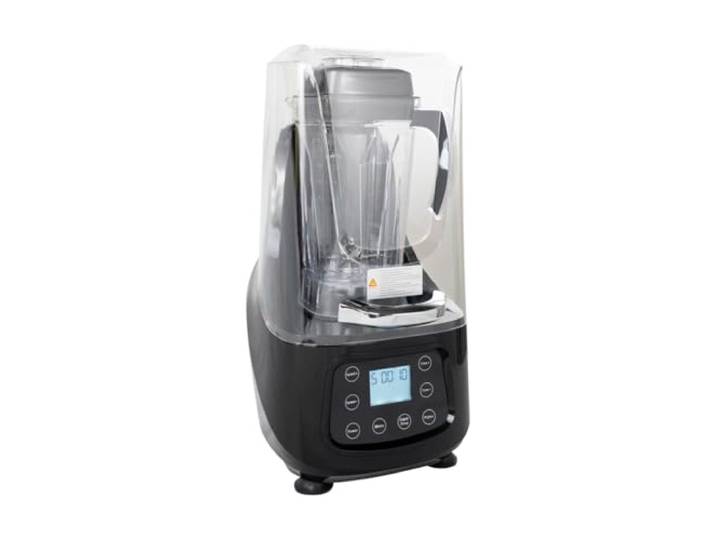 GastroHero Barmixer, Smoothie Mixer, 2 Liter, BM-ECO1 Blender, Schallschutz, Cocktailmixer, digital, Frappés, mit Timer, 1680 W, Geschwindigkeitsregelung, Gastronomie