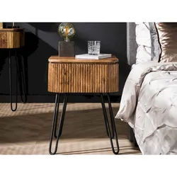 designline »Wave« Nachttisch 1S mit Gestell 45x60x40 cm
