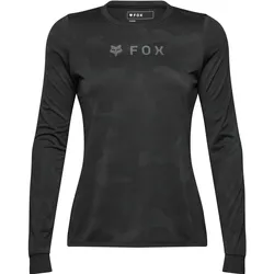 Fox, Damen, Velotrikot, W Ranger Tru Dri LS Jersey (XS), Schwarz, XS