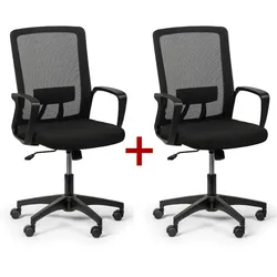 Bürostuhl BASE 1+1 GRATIS, schwarz