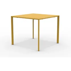Robuster Gartentisch Fox 90x90 cm curry CU