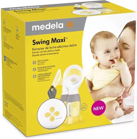 Medela Extractor de leche eléctrico doble Swing Maxi de