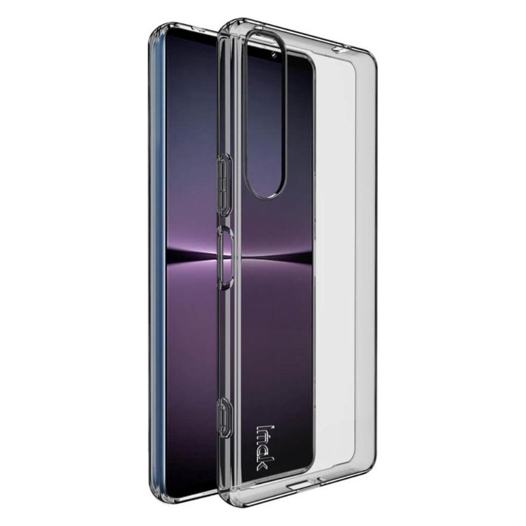 Imak Sony Xperia 1 IV - UX5 Silikon Case grau (Sony Xperia 1 IV) (660103967A)