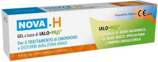 Nova Argentia Nova H Gel Emorroidi Contiene Applicatori 30g