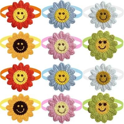 Uplift Essentials Floral Pet Bow Tie Collection 50 Piece Professional Grooming Set Floral Pet Bow Tie Collection 50 Piece Professional Grooming Set