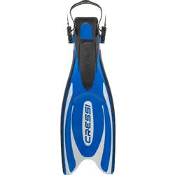 Cressi Frog Plus (blau/silber) - Größe: XS/S