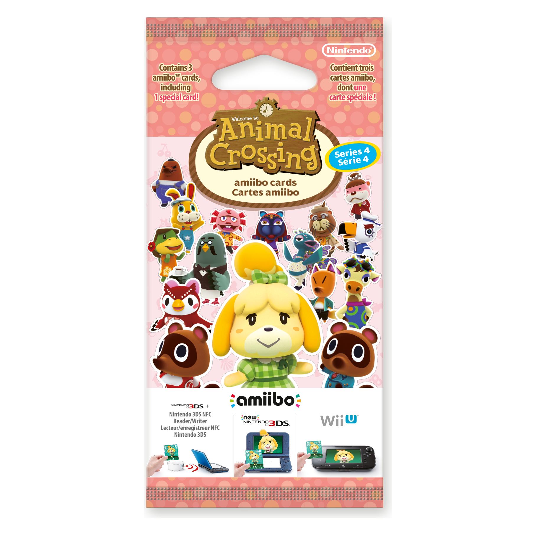 Nintendo Animal Crossing amiibo cards - Series 4 (3DS, Switch, Switch Lite, Switch OLED) (2001266)