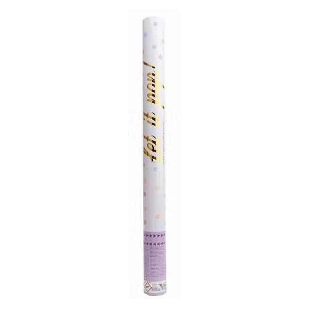 Amscan Konfettikanone mehrfarbig pastell Papier 60 cm (39043005)