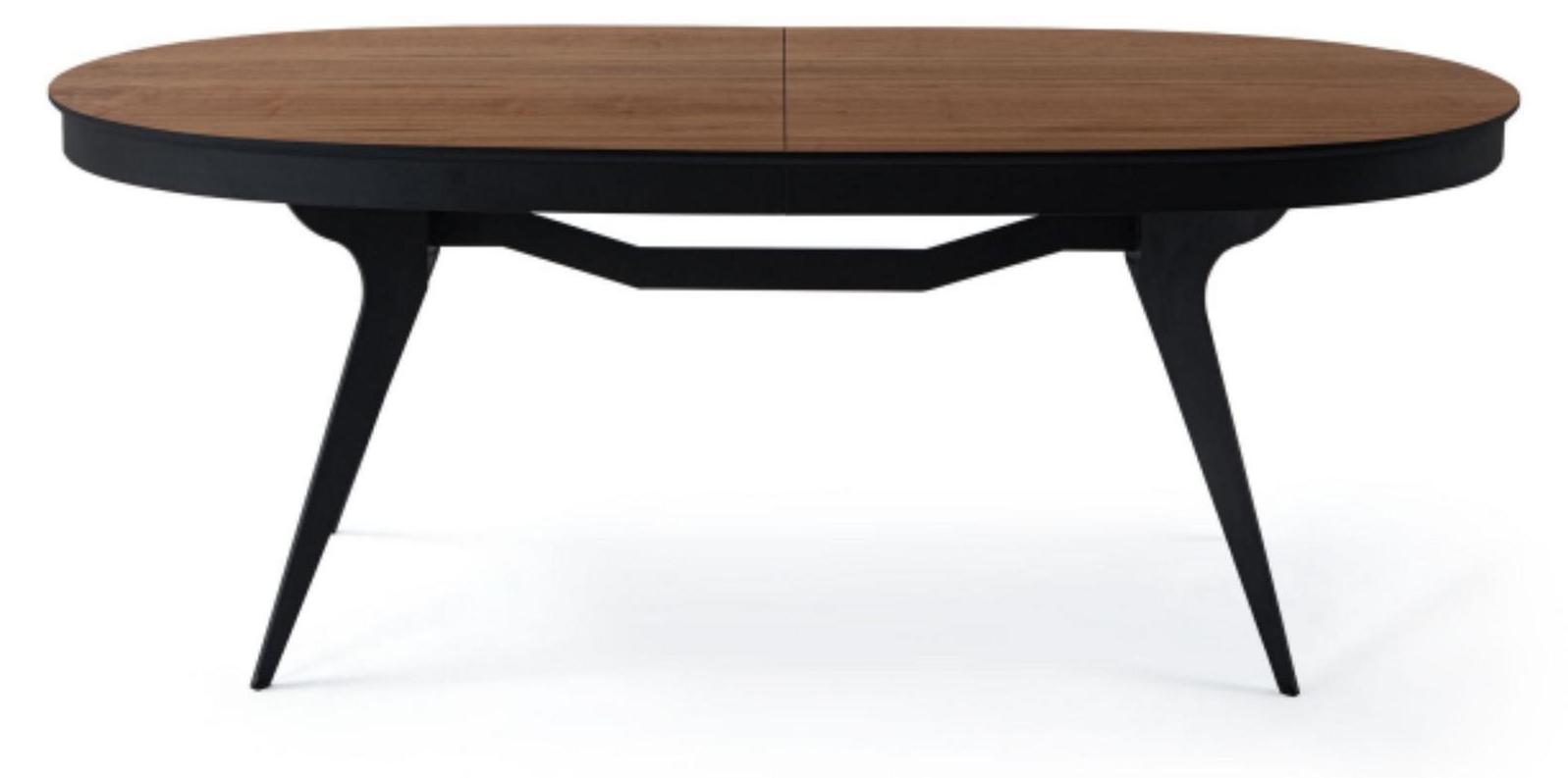 Esstisch Ausziehtisch Ovaltisch Designertisch Holztisch Küchentisch Tisch