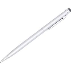 LogiLink AA0041 Touchpen mit Kugelschreiber Silber