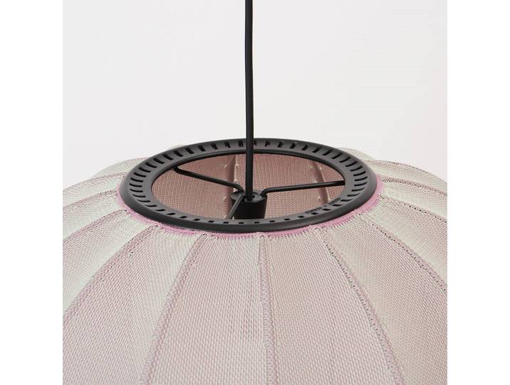 Knit-Wit 45 Round Suspension Light Rose Vif - Made By Hand - Chambre à coucher - Aluminium
