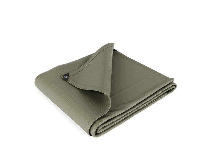 Abdeckplane PVC 450g/m2 olive 2 x 3 m