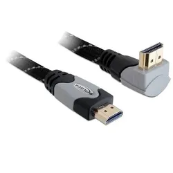 DeLOCK 5m High Speed HDMI 1.4 HDMI-Kabel HDMI Typ A (Standard) Schwarz, Grau