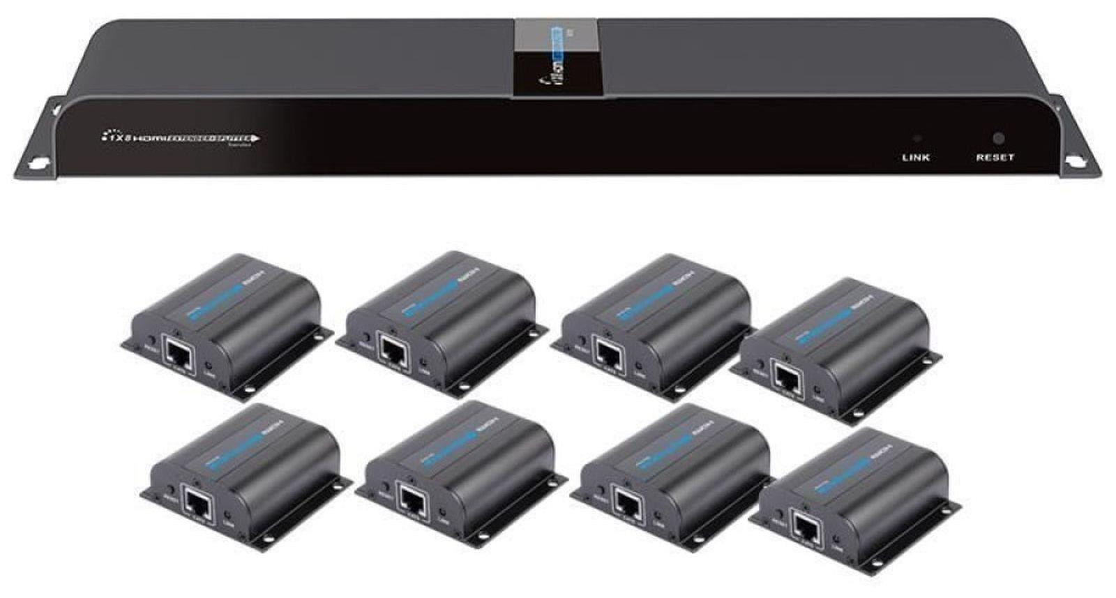 Techly IDATA-EX-HL81TY HDMI Extender en Splitter met IR via RJ45 tot 50 meter