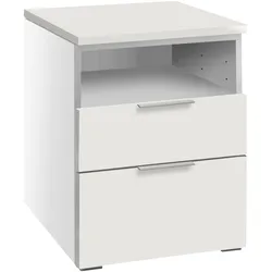 Nachtkommode HASENA DOWE (BHT 45x55x49 cm) - weiß - BHT 45x55x49 cm