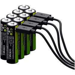 Verico Loopenergy (8 Stk., AA, 1700 mAh), Batterien + Akkus