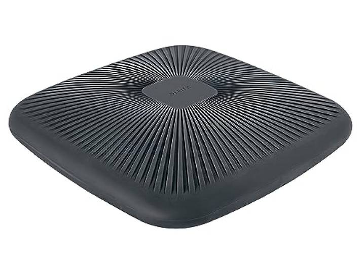 Leitz Ergo Active Wiebelkussen, Ergonomisch Zitkussen voor Bureaustoel, Vierkant Zitvlak voor Verbeterde Ergonomie, 65390089