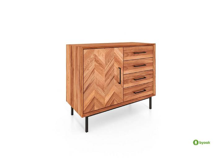 byoak Kommode ABIES aus Massivholz, Naturgeölt