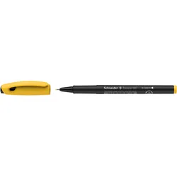 5x Schneider, Schreibstifte, Fineliner 967 0.4 mm, Gelb, 1 Stück, Set (1x)