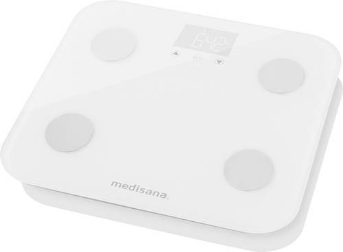 Medisana BS 600 WiFi Körperanalysewaage 40501 digital Wägebereich (max.)=180kg Weiß Mit Bluetooth