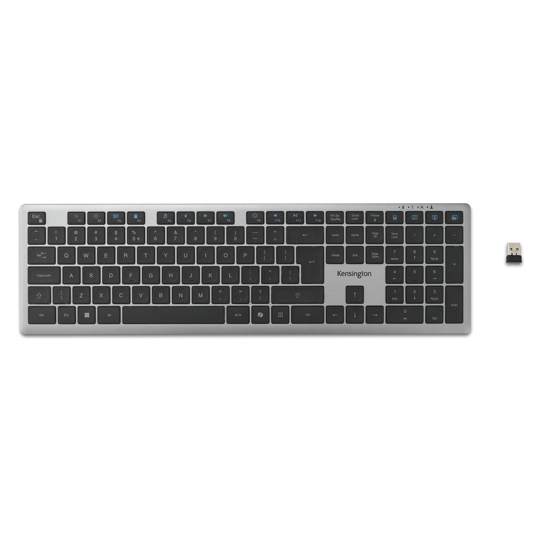 Kensington TAS KB535 EQ Wireless Multi-Device WW(US) (US, Kabelgebunden, Kabellos) (K75408WW)