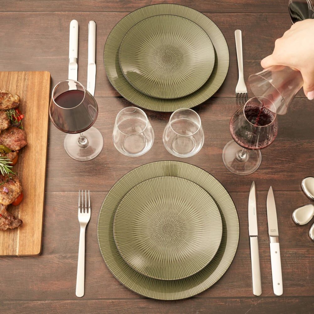 Amefa Coffret 6 couteaux steak Blanc 0x0cm