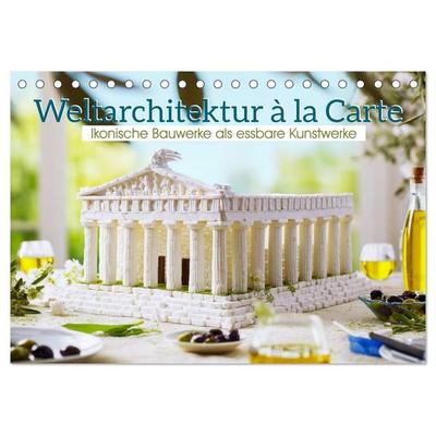Weltarchitektur à la Carte (Tischkalender 2027 DIN A5 quer), CALVENDO Monatskalender
