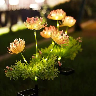 Inspired Finds Solar Glowing Flower Garden Lights Waterproof Outdoor Decorative Yard Stakes Solar Glowing Flower Garden Lights Waterproof Outdoor Decorative Yard Stakes