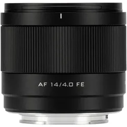 Viltrox AF 14mm f/4.0 FE Sony E (E-Mount, Vollformat), Objektiv, Schwarz
