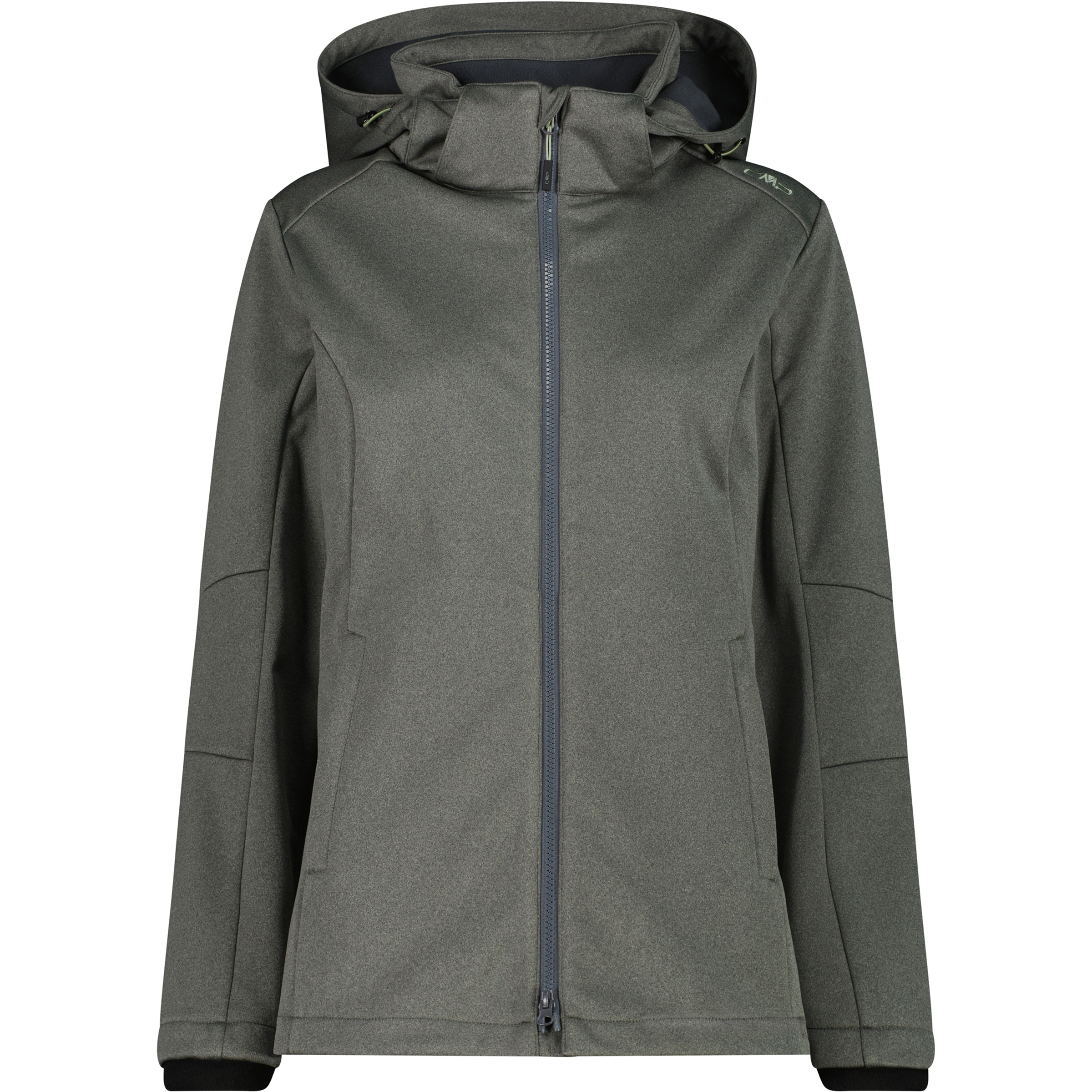 CMP Zip Damen Fleecejacke grau Größe 4XL Lifestyle