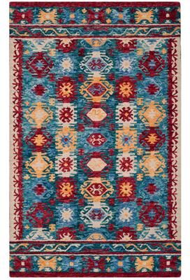 SAFAVIEH Handmade Aspen Prudence Boho Tribal Wool Rug