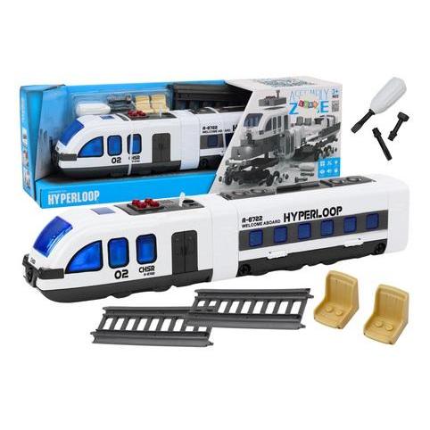 Lean Toys Personenzug + Wendegleise (49679280)