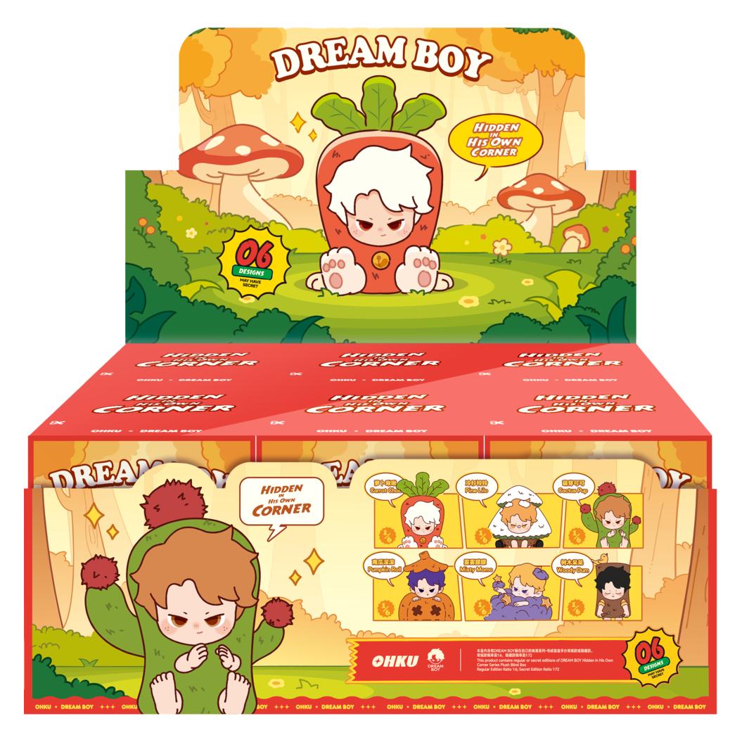 Ohku Dream Boy Hidden In His Own Corner assorted Plush toy figure (65562008)