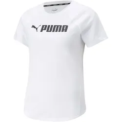 PUMA FIT Logo Trainingsshirt Damen 02 - PUMA white XS