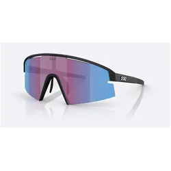 Bliz, Unisex, Sportbrille, P006 (Matt Schwarz, Ice Blue Multicolor, Violett Nano Optics), Schwarz, Blau, Violett