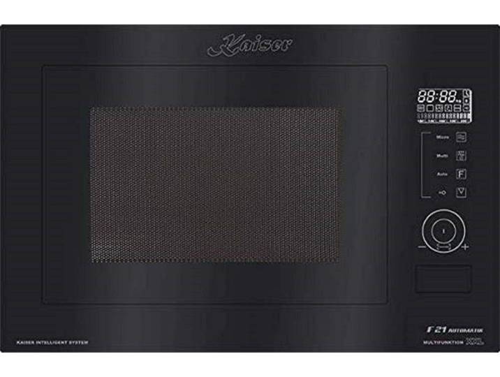 Kaiser Küchengeräte Mikrowelle EM 2510, Grill, Automatikprogramme, Mikrowelle, Heißluft, Auftauen, 25 l, Einbau Multifunktions-Mikrowelle mit Backofen 25 l