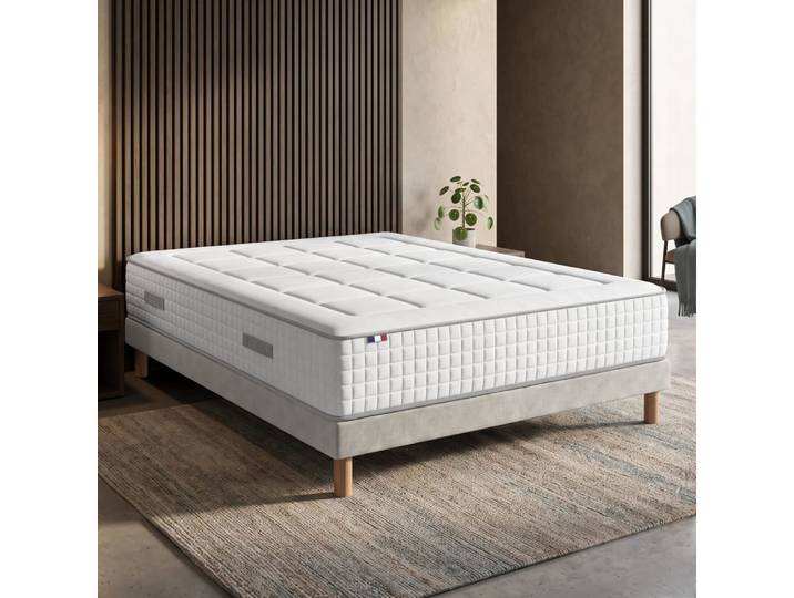 Matelas hybride 7 zones + memoire de forme bellagio 140x190