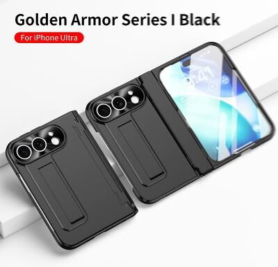LightInthebox Phone Case For iPhone Ultra Flip Cover with Stand Holder Shockproof ABSPC