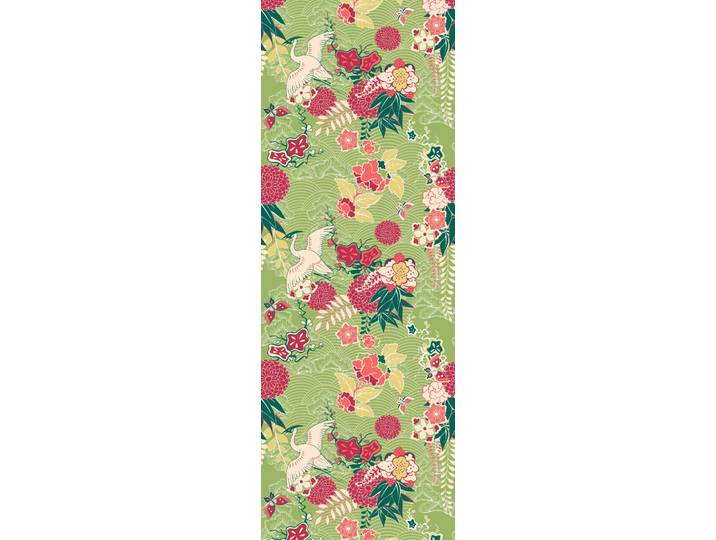 Vinyltapete QUEENCE Lina , bunt, B:0,9m L:2,5m, Vinyl, Tapeten, Vinyltapete, 90x250cm, selbstklebend, kinderleichte Anbringung,, Sticker