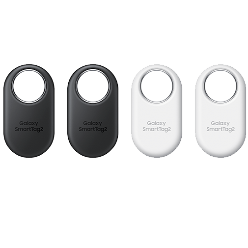 Samsung Galaxy SmartTag 2 Schwarz + Weiß 4-Pack