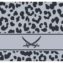 Badematte SANSIBAR LEO (LB 55x65 cm) - grau - LB 55x65 cm