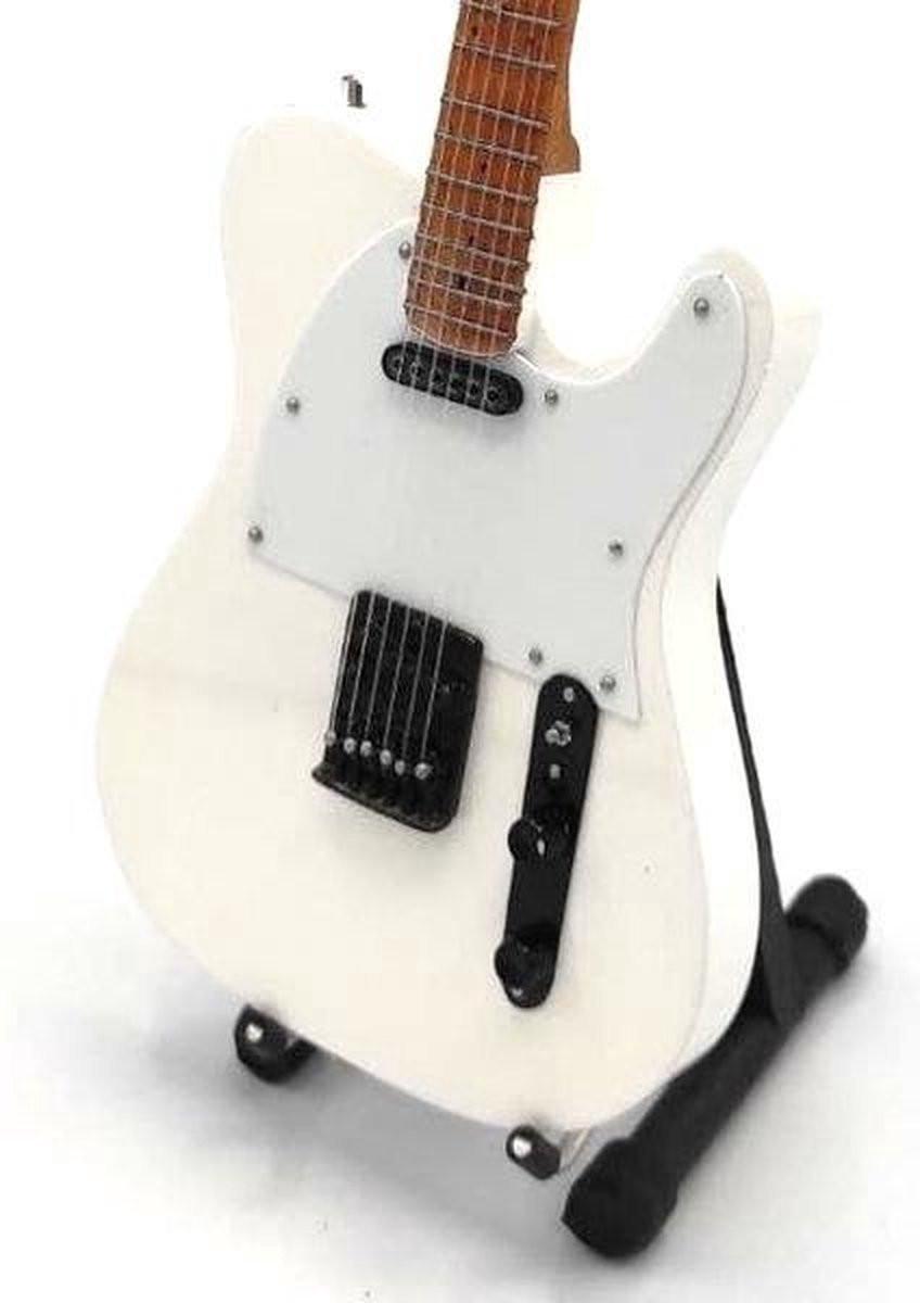 Miniatuur replica Fender Telecaster gitaar Freddy Mercury Queen