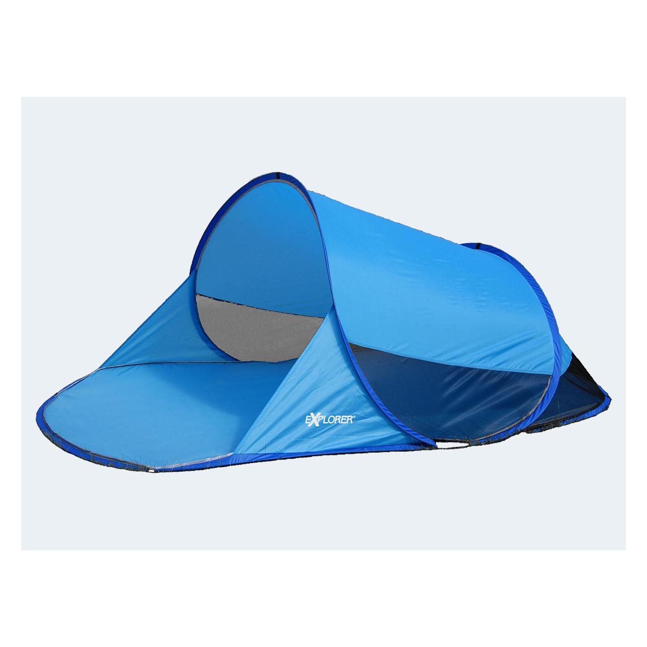 Rix Explorer Pop Up Strandmuschel 245x145x95 cm UV80+ (Strandzelt + Strandmuschel) (46270)