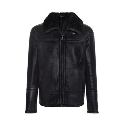Bomberjacke PIERRE CARDIN "Pierre Cardin Jacke", Herren, Gr. 54, schwarz (schwarz beauty), Obermaterial: 100% Leinen LI., uni, regular fit, V-Ausschnitt, Jacken Bomberjacke, in zeitloser Optik