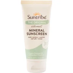Suntribe Organic mineralische Bio Sonnencreme SPF30 getönt 100 ml