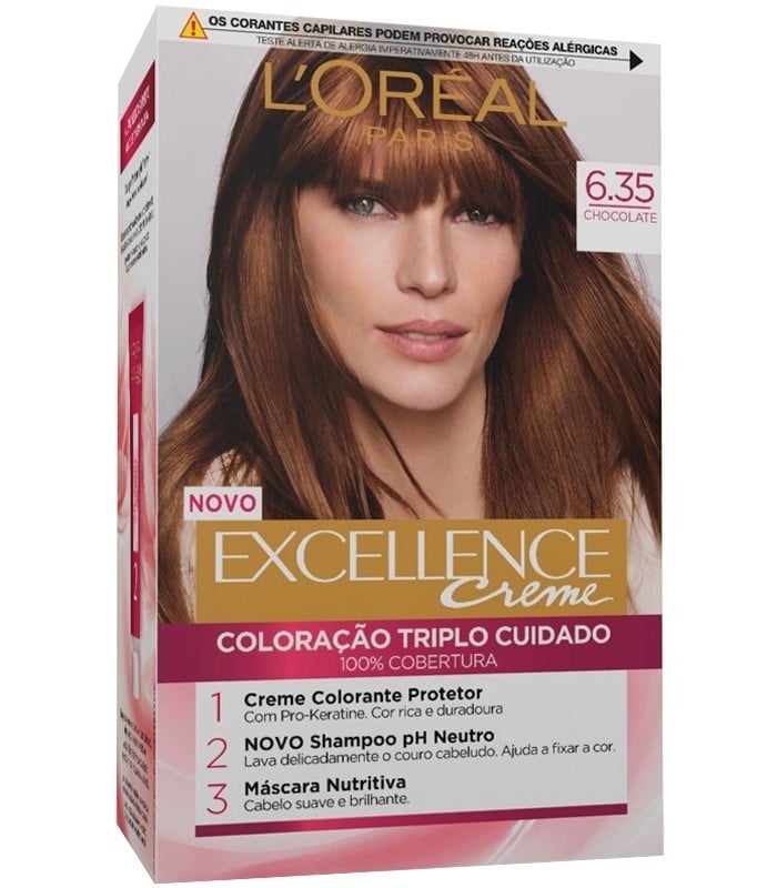 L'Oréal Paris Excellence Cream Color Treatment Triple Care 1&nbsp;un. 6.35