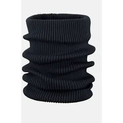 MELA DAIVI Schlauchschal Navy Blau Rippstrick Loop