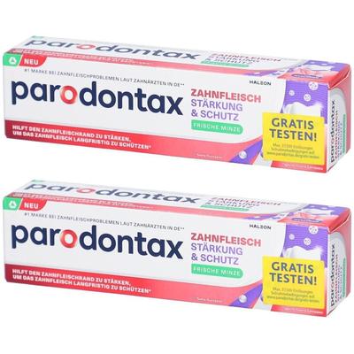 Parodontax Zahnfleisch Stärkung & Schutz Zahnpasta 2x 2x75 ml