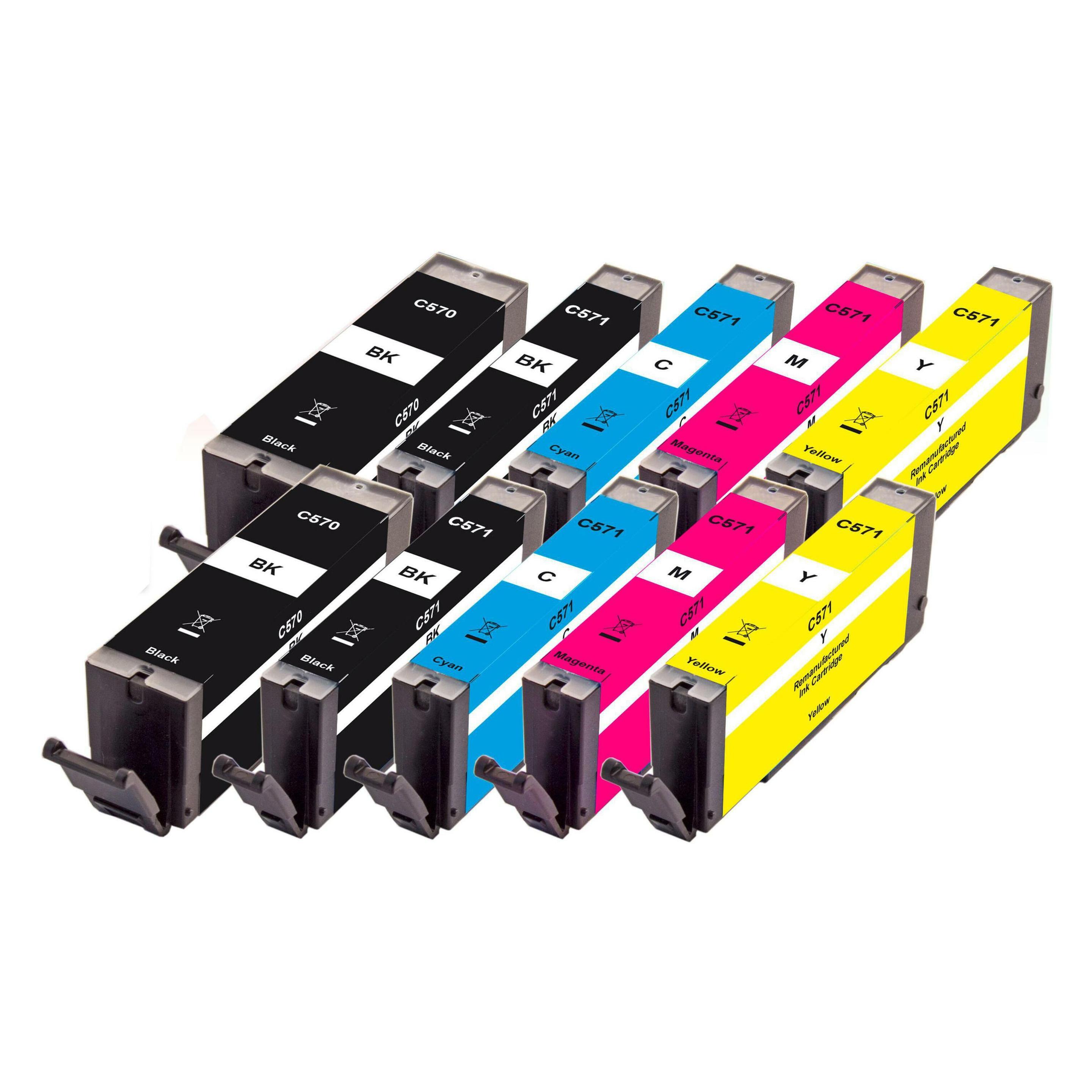 Peach PGI-570, CLI-571 10-er Pack (C, M, Y) (0F320209)